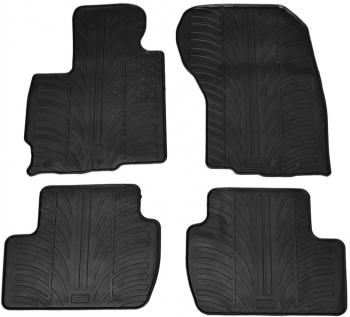 Set covorase auto din cauciuc Mitsubishi Outlander 2 facelift CW0 2010-2013 Gledring 4 buc. 