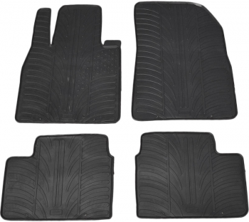 Set covorase auto din cauciuc Nissan Micra IV K13 2011-06.2017 cu 5 usi Gledring 4 buc. 
