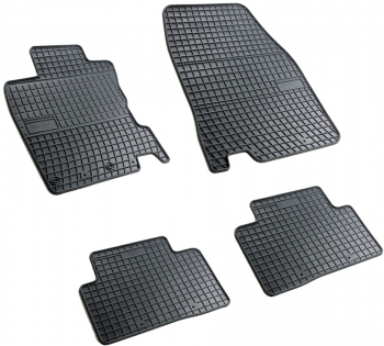 Set covorase auto din cauciuc Nissan Qashqai 2 2013-2021 presuri BestAutoVest negre 4 buc. 