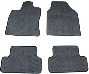Set covorase auto din cauciuc Nissan Qashqai 2007-2013 Gledring 4 buc.