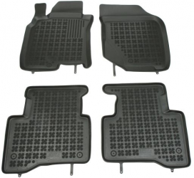 Set covorase auto din cauciuc Nissan X-TRAIL T30 07.2001-08.2007 presuri tip tavita marca Rezaw Plast 201811 