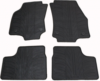 Set covorase auto din cauciuc Opel Astra H 2004-2009 Gledring 4 buc. 