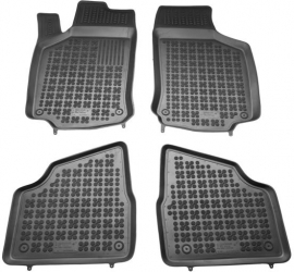 Set covorase auto din cauciuc Opel Corsa C 2000-2006 Combo C 2000-2010 presuri tip tavita marca Rezaw Plast 