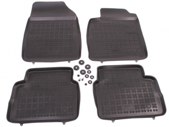 Set covorase auto din cauciuc Opel Vectra C Limuzina/Sedan 2002-2008 presuri tip tavita marca Rezaw Plast 
