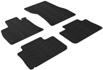 Set covorase auto din cauciuc pentru Audi E-tron 05.2020-> SUV Gledring 4 buc. 