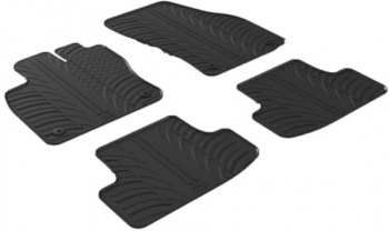 Set covorase auto din cauciuc pentru Audi Q2 11.2016-> Gledring 4 buc. 