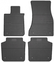 Set covorase auto din cauciuc pentru Bmw Seria 7 G12 Long 2015-> prezent presuri RapidAuto Negru 
