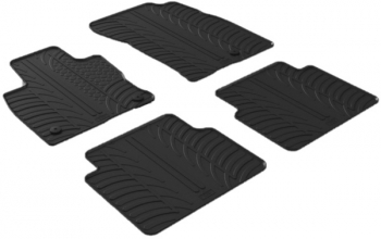 Set covorase auto din cauciuc pentru Ford Escape SUV 05.2020-> Kuga SUV 05.2020-> Gledring 4 buc. 