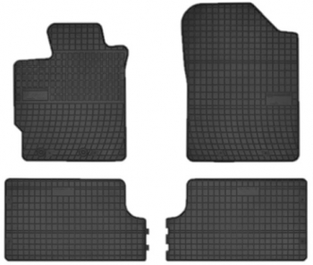 Set covorase auto din cauciuc pentru Toyota Yaris 3 2011-> prezent presuri RapidAuto Negru 