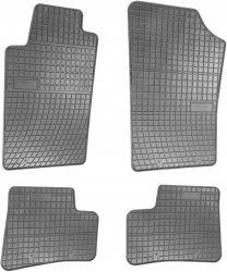 Set covorase auto din cauciuc Peugeot 206 1998-2009 culoare Gri presuri BestAutoVest 4 buc. 
