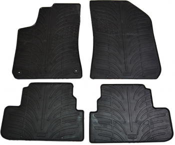 Set covorase auto din cauciuc Peugeot 308 model Hatchback cu 5 usi 2013-04.2021 Gledring 4 buc. Nu este compatinil la modelul Combi/SW 