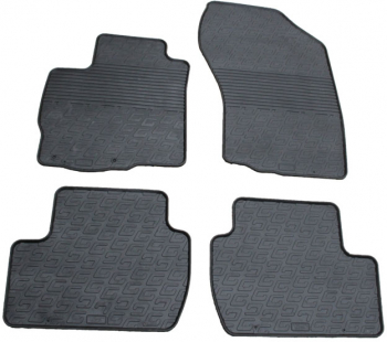 Set covorase auto din cauciuc Peugeot 4007 2008-2012 Citroen C-Crosser 2008-2012 Mitsubishi Outlander 2008- 2009 Gledring 4 buc. 