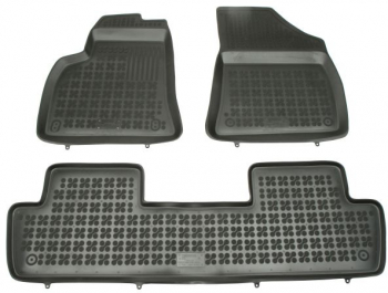 Set covorase auto din cauciuc Peugeot 5008 10.2009-04.2017 presuri tip tavita marca Rezaw Plast 201307 3 buc. 