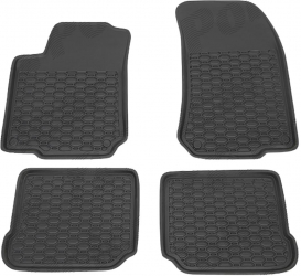 Set covorase auto din cauciuc Skoda Octavia 1 1997-2010 VW Beetle 1998-2010 Golf 4 1J 1997-2006 Bora 1998-2005 Seat Leon 1M1 
