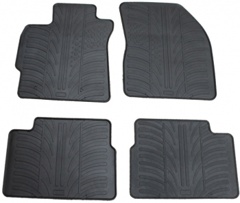 Set covorase auto din cauciuc Toyota Auris 6/2007-2012 Corolla Sedan 2007- Gledring 4 buc. 