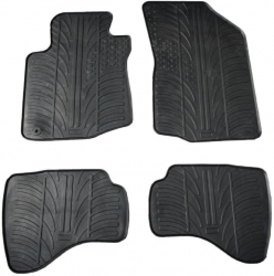 Set covorase auto din cauciuc Toyota Aygo 2005-2009 Citroen C1 2005-2009 Peugeot 107 2005-2009 Gledring 4 buc. 