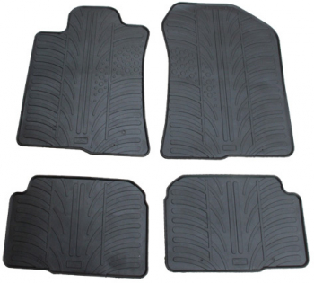 Set covorase auto din cauciuc Toyota Corolla Verso 2004-2009 Gledring 4 buc. 