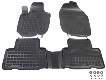 Set covorase auto din cauciuc Toyota RAV 4 2006-2012 5-usi wersja EU presuri tip tavita marca Rezaw Plast 
