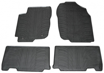 Set covorase auto din cauciuc Toyota RAV4 4x4 2013-01.2019 Gledring 4 buc. 