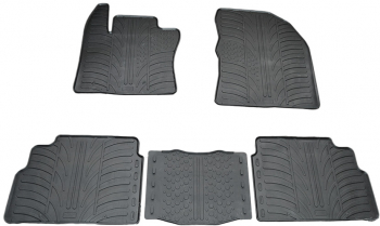 Set covorase auto din cauciuc Toyota Verso 2009- Gledring 5 buc. 
