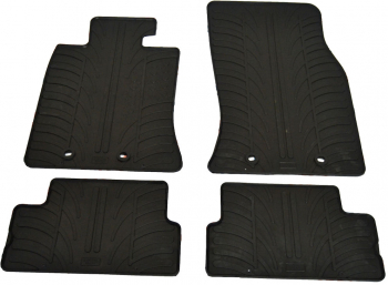 Set covorase auto din cauciuc Volkswagen Passat B8 2014-> Limuzina/Sedan si Combi/Variant si model automatic Gledring 4 buc.