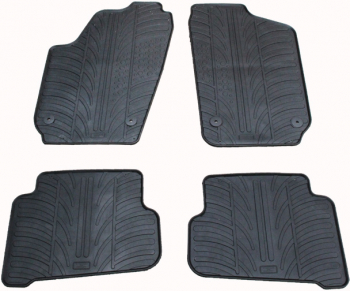 Set covorase auto din cauciuc Volkswagen Polo 6R 06.2009-09.2017 Gledring 4 buc. 