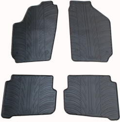 Set covorase auto din cauciuc Volkswagen Polo 9N/9N2 2003-2008 SEAT IBIZA CORDOBA 2003-2008 Gledring 4 buc. 