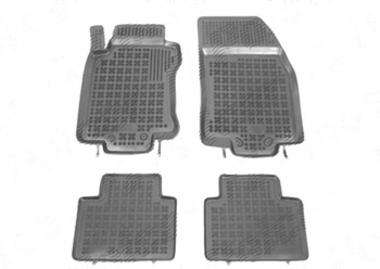 Set covorase auto din cauciuc X-Trail 07.2014- negru 4 bucati 