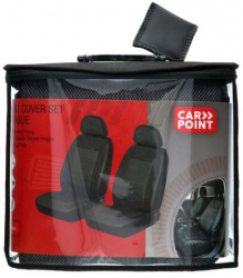 Set huse scaune auto Prague Carpoint pentru Scaunele Fata 