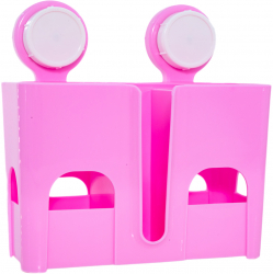 Suport accesorii multifunctional roz TRENDYS 