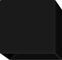 Aplica de perete pentru exterior cu unghi reglabil 2x2w negru 260lm 3000k lumina calda ip65 BR-BG38-00011 Vekta Braytron