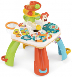 Masuta de joaca pentru bebelusi cu turn si bile colorate Activity Table 