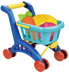 Set de joaca - Carucior de cumparaturi cu accesorii 
