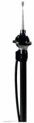 Antena auto Carpoint aripa telescopica 80 cm baza crom cablu de 1 20 m 