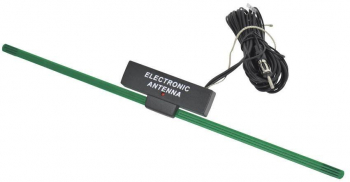 Antena auto Carpoint electronica cu amplificator 12V cablu de 2 5m 