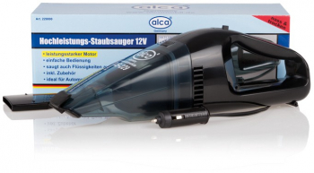 Aspirator auto Alca Germany 12V 60W umed/uscat cu cablu de 3m si accesorii 