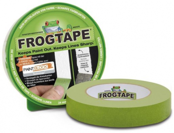 Banda hartie FrogTape pentru mascat suprafete vopsit 36mmx41.1m 