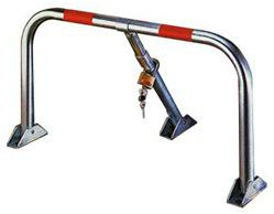 Bariera blocare loc de parcare Bariera parcare metal pliabila cu blocare cu cheie 