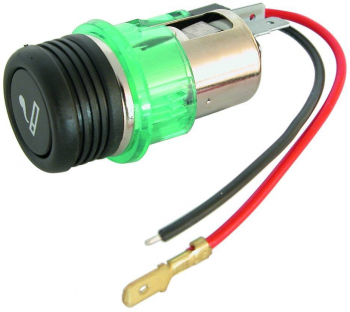 Bricheta auto Carpoint 12V cu lumina model Euro 22mm 1 buc. 