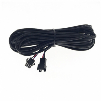 Cablu prelungitor senzori parcare VALEO 632220 pentru ECU - boxe/display TFT negru 6 metri mufe cu 3 pini 