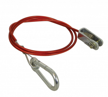 Cablu siguranta remorca auto Carpoint 150kg / 1500N 100 cm 1 buc. 