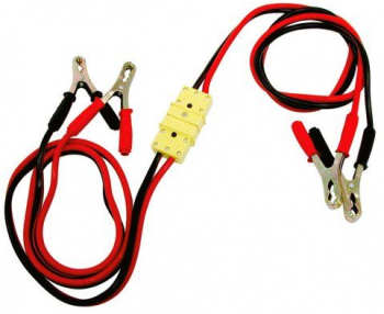 Cabluri transfer curent baterii Carpoint lungime 4m 500A cu conector siguranta 