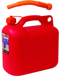 Canistra combustibil plastic Automax de 10 litri cu palnie de plastic 