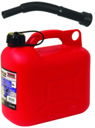 Canistra combustibil plastic Automax de 5 litri cu palnie de plastic 