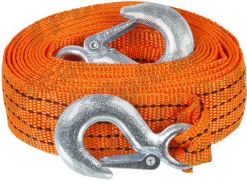 Chinga remorcare sufa ancorare si/sau ridicare chinga tractare 3 tone lungime 4 metri fixare cu carlige orange 