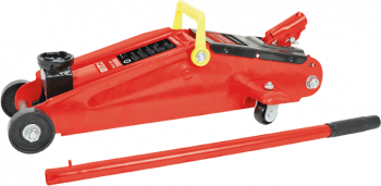 Cric hidraulic tip crocodil Carpoint 2000 kg pe roti cu deschidere maxima de 13-35 cm 