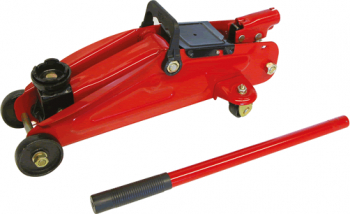 Cric hidraulic tip crocodil Carpoint 2000 kg pe roti cu deschidere maxima de 34.2 cm 