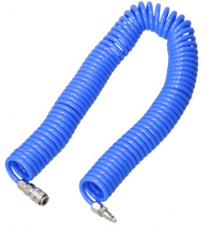 Furtun spiralat aer comprimat 5 metri diametru 5/8 mm 