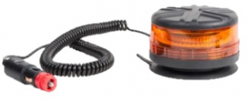 Girofar auto Automax 12V/ 24V orange cu bec LED fixare magnetica 45 Led-uri 