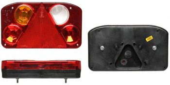 Lampa auto BestAutoVest pentru remorca 238x138x54mm partea dreapta cu ceata si mers inapoi 